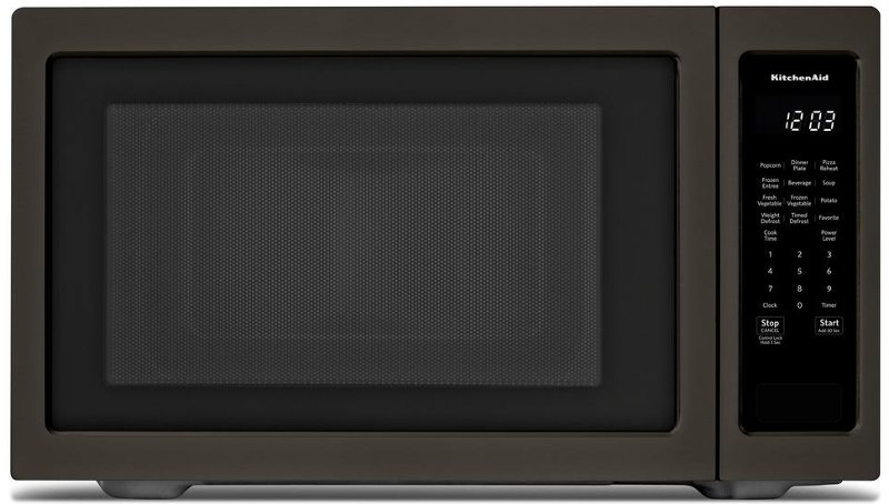 Kitchenaid Countertop Microwave 2 20 Cu Ft Black Stainless