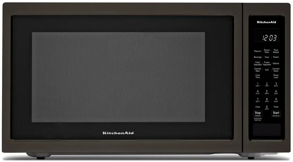 KMCC5015GBS KitchenAid Countertop Microwave - 1.5 cu. ft. Black Stainless Steel-1