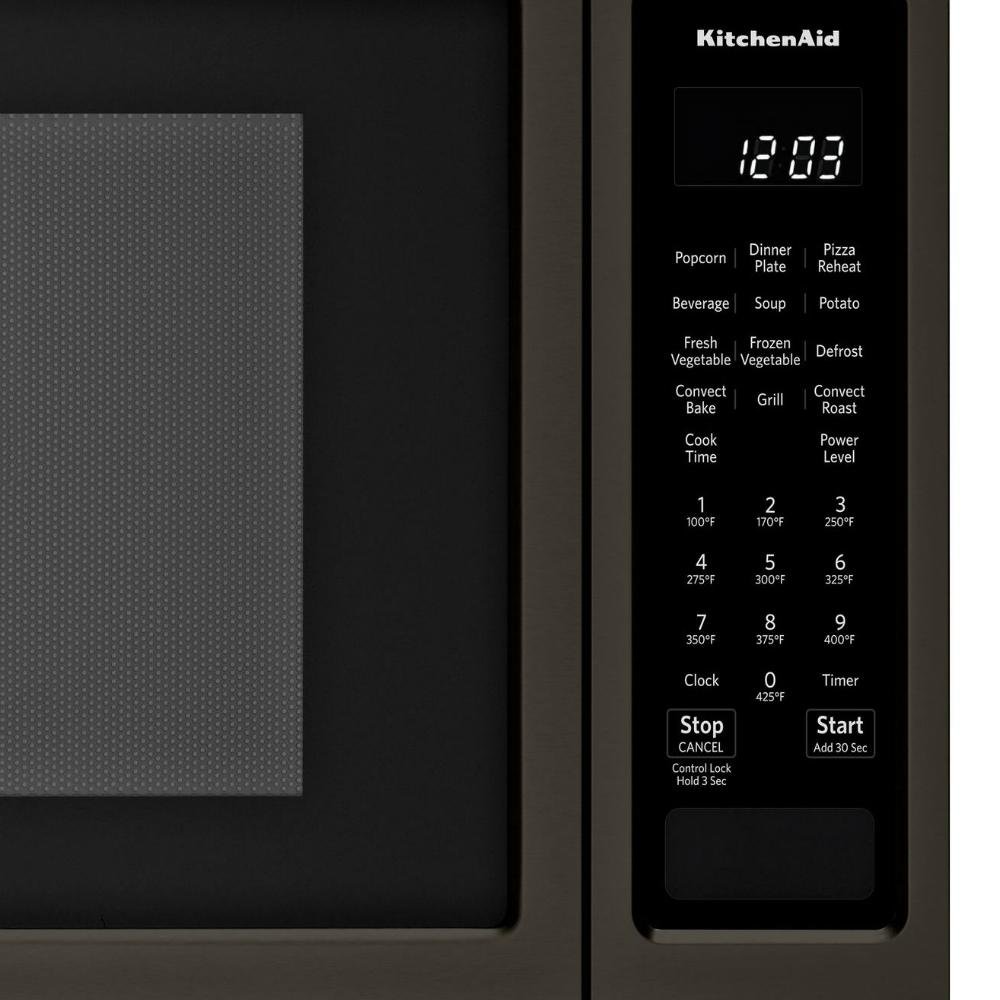 KMCC5015GBS KitchenAid Countertop Microwave - 1.5 cu. ft. Black Stainless Steel-2