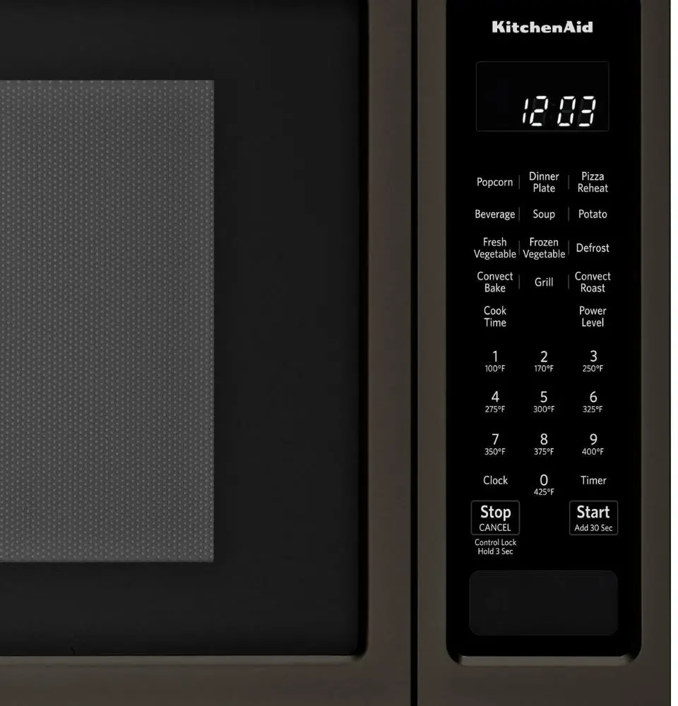 KMCC5015GBS KitchenAid Countertop Microwave - 1.5 cu. ft. Black Stainless Steel-2