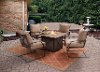 5PC:SONOMA/FIRECHAT 5 Piece Outdoor Patio Fire Pit Set - Sonoma