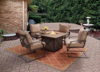 5PC:SONOMA/FIRECHAT 5 Piece Outdoor Patio Fire Pit Set - Sonoma