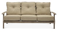 Tan Outdoor Patio Sofa - Plank