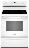 WFE550S0HW Whirlpool Electric Range with Fan Convection - 5.3 cu. ft. White