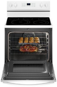 WFE550S0HW Whirlpool Electric Range with Fan Convection - 5.3 cu. ft. White-2