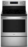 WFE550S0HZ Whirlpool 5.3 cu. ft. Freestanding Electric Range with Fan Convection Cooking - Stainless Steel