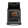 WFE550S0HV Whirlpool 5.3 cu. ft. Freestanding Electric Range with Fan Convection Cooking - Black Stainless Steel Fingerprint Resistance-2