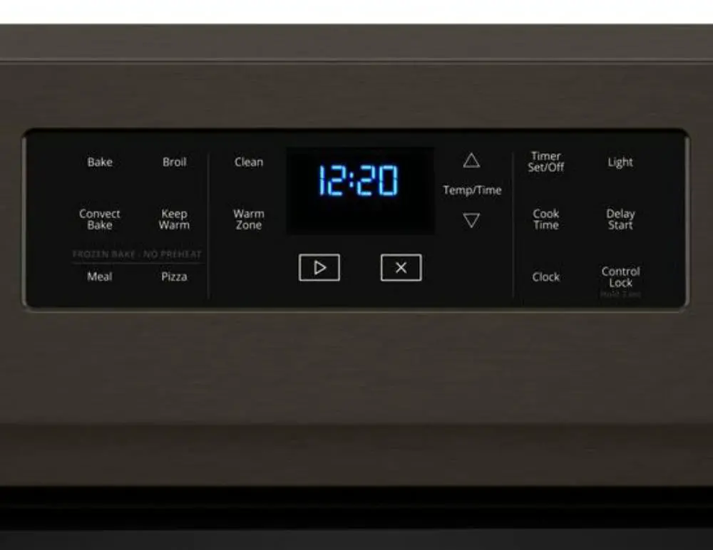 WFE550S0HV Whirlpool 5.3 cu. ft. Freestanding Electric Range with Fan Convection Cooking - Black Stainless Steel Fingerprint Resistance-3
