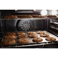 WFE550S0HV Whirlpool 5.3 cu. ft. Freestanding Electric Range with Fan Convection Cooking - Black Stainless Steel Fingerprint Resistance-4