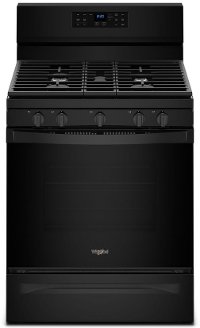 WFG550S0HB Whirlpool Gas Range - 5.0 cu. ft. Black