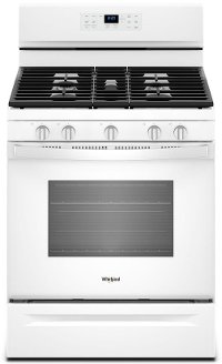 WFG550S0HW Whirlpool Gas Range - 5.0 cu. ft. White