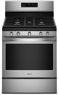 WFG550S0HZ Whirlpool Gas Range - 5.0 cu. ft. Fingerprint Resistant Stainless Steel