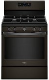 WFG550S0HV Whirlpool Gas Range - 5 cu. ft. Fingerprint Resistant Black Stainless Steel