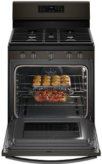 WFG550S0HV Whirlpool Gas Range - 5 cu. ft. Fingerprint Resistant Black Stainless Steel-6