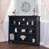 829-DN Distressed Navy Hutch - Santa Fe -1
