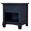830-DN Distressed Navy 1-Drawer Nightstand - Santa Fe -2