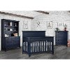 831-DN Distressed Navy 5-in-1 Convertible Crib - Santa Fe
