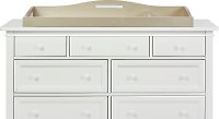 Gold Dust/ White Fully Assembled Changing Tray - Evolur