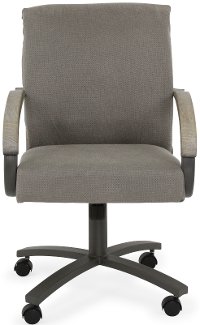 METALCRAFT/CASTERCHR Gray Caster Dining Chair - Metalcraft-2