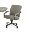 METALCRAFT/CASTERCHR Gray Caster Dining Chair - Metalcraft-3