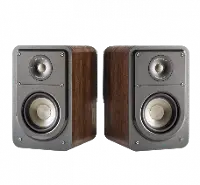 SIGN-S15,BKS,BRN,PR Polk S15 Audio Brown Bookshelf Speaker Pair