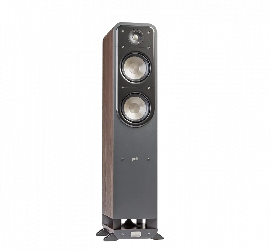 SIGN-S55,TWR,BRN,EA Polk S55 Home Theater Brown Medium Tower Speaker-1