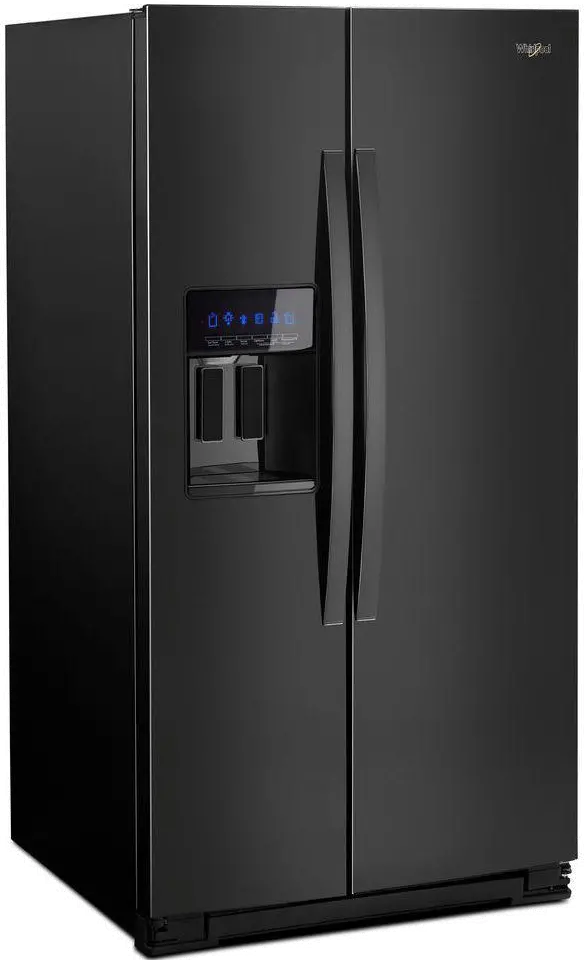 WRS588FIHB Whirlpool 28.5 cu ft Side by Side Refrigerator - Black-2