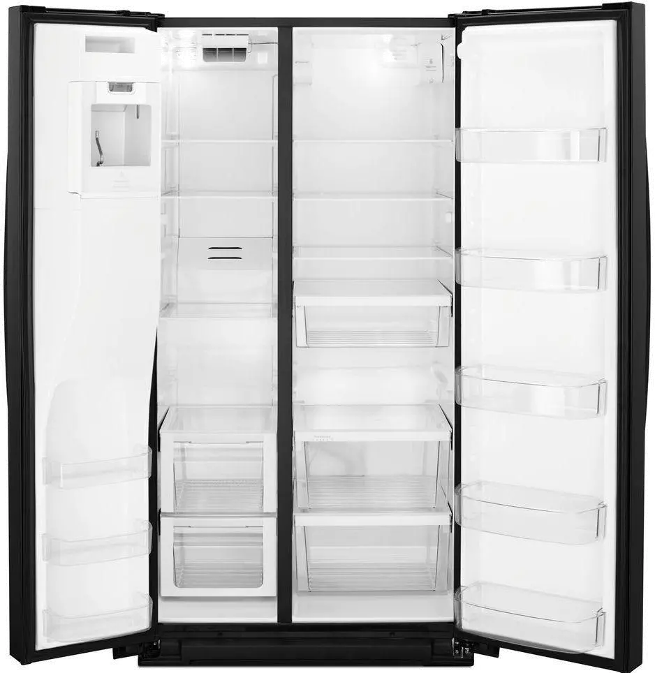 WRS588FIHB Whirlpool 28.5 cu ft Side by Side Refrigerator - Black-3