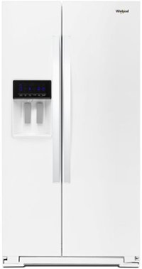 WRS588FIHW Whirlpool 28.5 Cu. Ft. Side-by-Side Refrigerator - 36 Inch White
