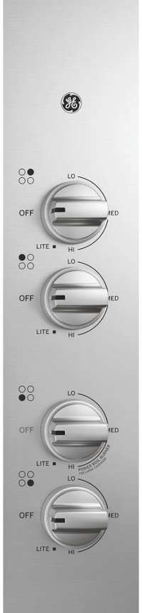 JGP3030SLSS GE 30 Inch Gas Cooktop with 4 Sealed Burners - Stainless Steel-2