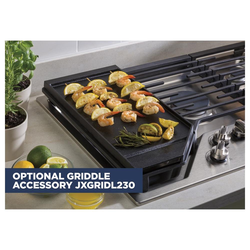 JGP5030SLSS GE 30 Inch Gas Cooktop - Stainless Steel-2