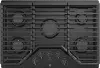 JGP5030DLBB GE 30 Inch Gas Cooktop with 5 Burners - Black