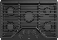 JGP5030DLBB GE 30 Inch Gas Cooktop with 5 Burners - Black