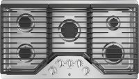 PGP7036SLSS GE Profile 36 Inch Gas Cooktop with MAX Burner System - Stainless Steel