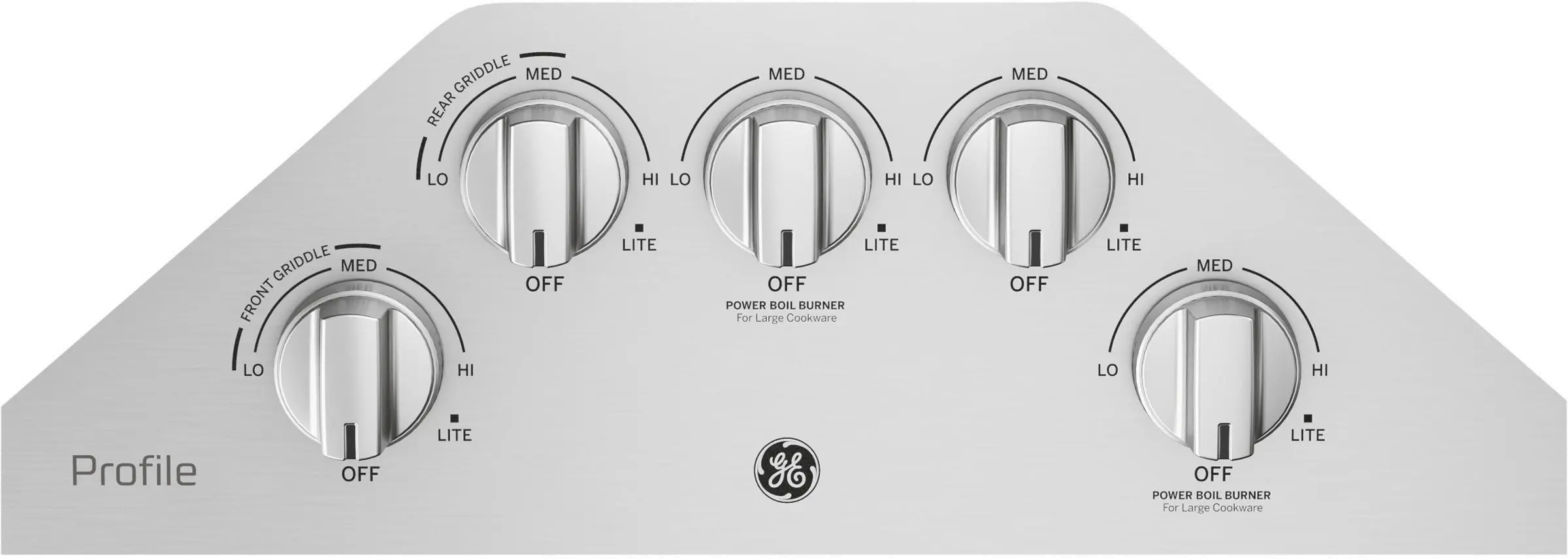 PGP7036SLSS GE Profile 36 Inch Gas Cooktop with MAX Burner System - Stainless Steel-2