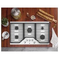 PGP7036DLWW GE Profile 36 Inch Gas Cooktop with MAX Burner System - White-3