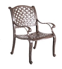 Brown Patio Arm Chair - Castle Rock-2