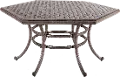 Light Brown Hexagon Patio Table - Castle Rock