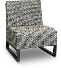 Wicker Slipper Patio Chair - Del Mar