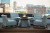5 Piece Fire Pit Patio Set - Del Mar
