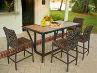 5 Piece Patio Dining Bar - Franklin