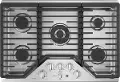 PGP9030SLSS GE Profile 30 Inch 5 Burner Gas Cooktop - Stainless Steel