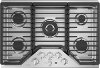 PGP9030SLSS GE Profile 30 Inch Stainless Steel Gas Cooktop