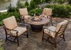 5 Piece Fire Pit Chat Group - Huntington
