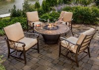 5 Piece Fire Pit Chat Group - Huntington