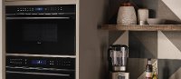 MDD30CM/B/TH Wolf 30 Inch Contemporary Drop Down Door Microwave Oven - Black-3