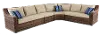 Tortola 4 Piece Outdoor Patio Sectional