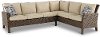 2 Piece Outdoor Sectional Sofa - Arcadia