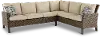 Arcadia 2 Piece Outdoor Sectional Sofa