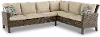 Arcadia 2 Piece Outdoor Sectional Sofa